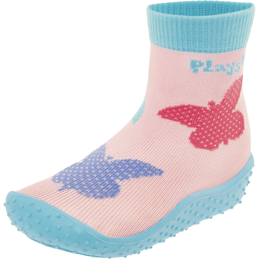 Playshoes  Farfalle a calza Aqua