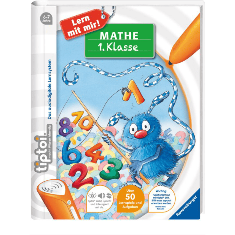 RAVENSBURGER tiptoi® Lern mit mir! - Mathe 1. Klasse