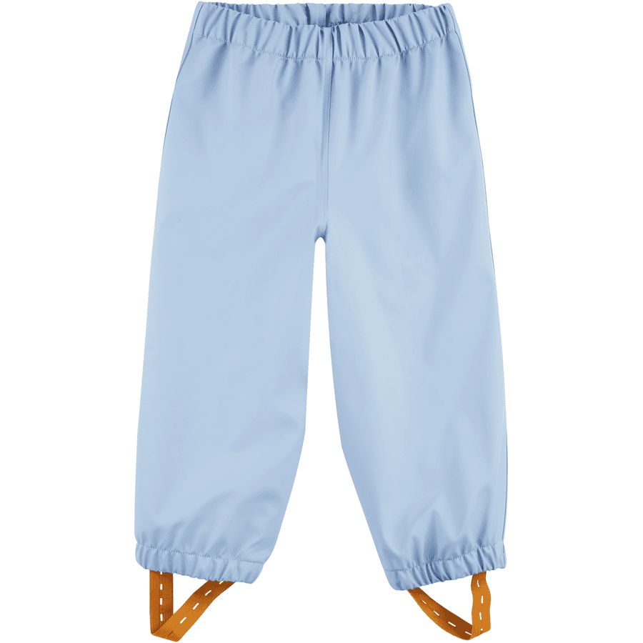 Sterntaler Pantalón de lluvia azul liso sin forro 