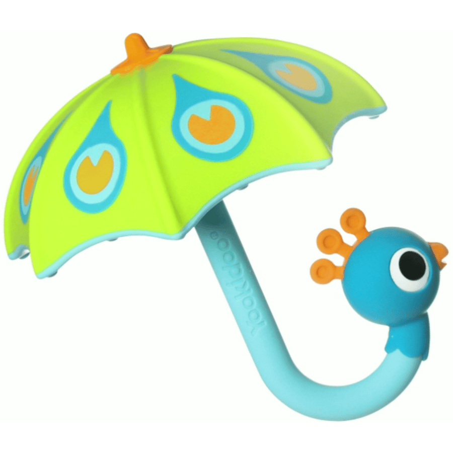 Yookidoo® Jouet de bain parapluie paon, vert