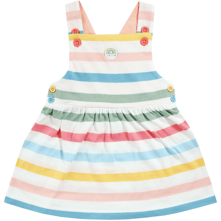 JACKY Bib kjole RAINBOW ringlets 