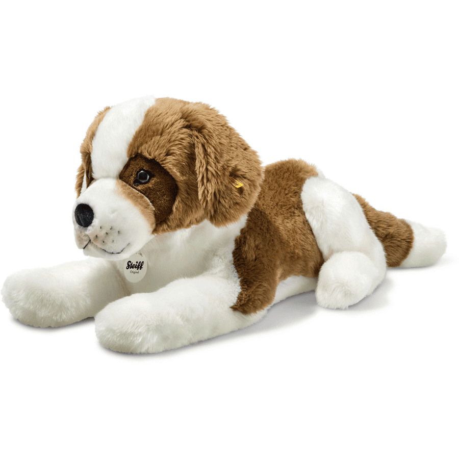 Steiff Bernhardiner Bernhard 64 cm brun/vit
