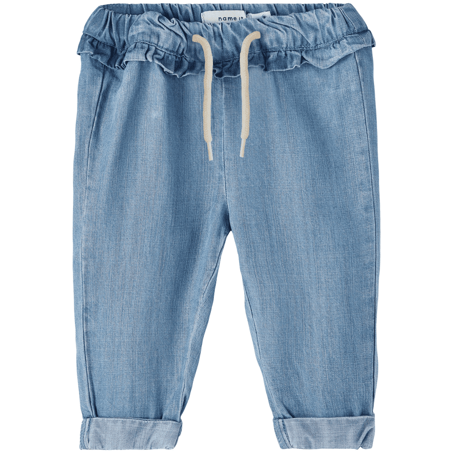 name it Vaqueros Nbf bella Light Azul Denim