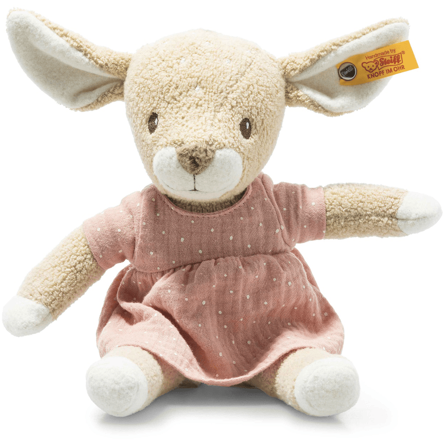 Steiff Ciervo Raja, beige/rosa