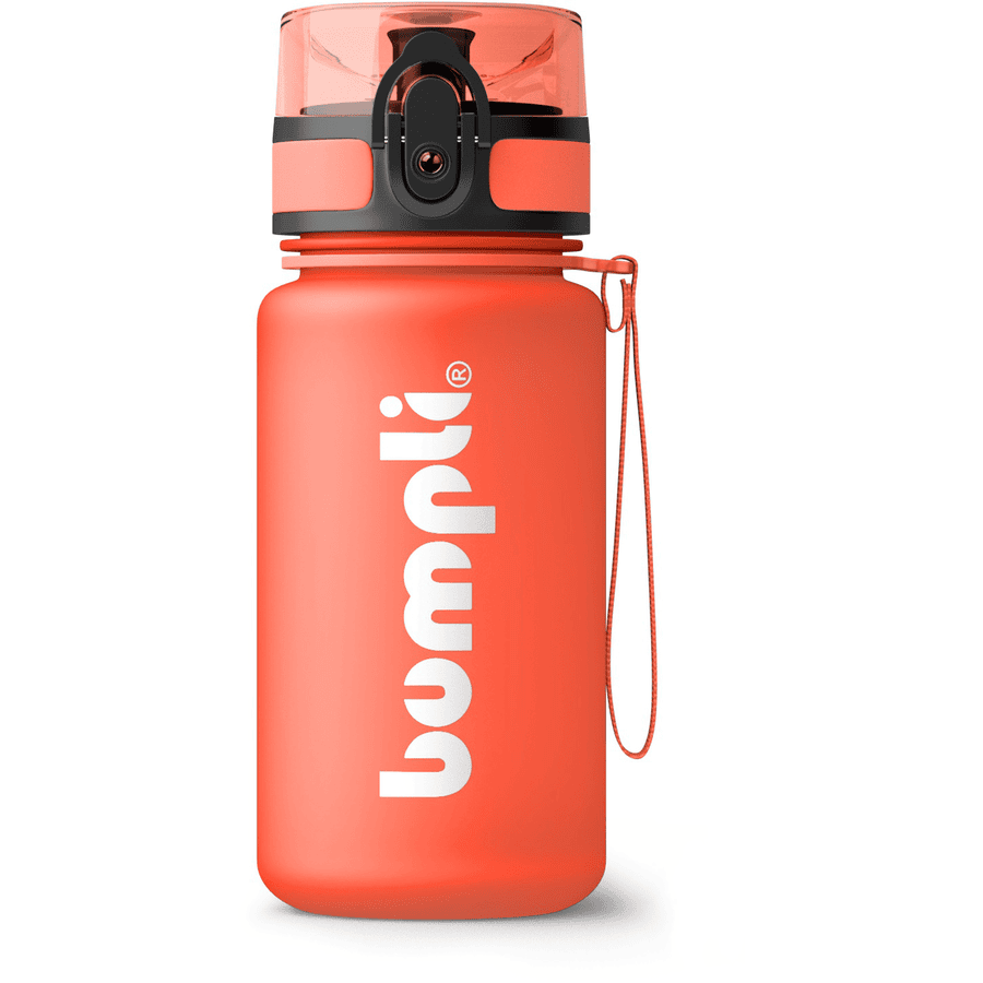 bumpli® Kindertrinkflasche SoftTouch rot 350 ml ab dem 3+ Jahr