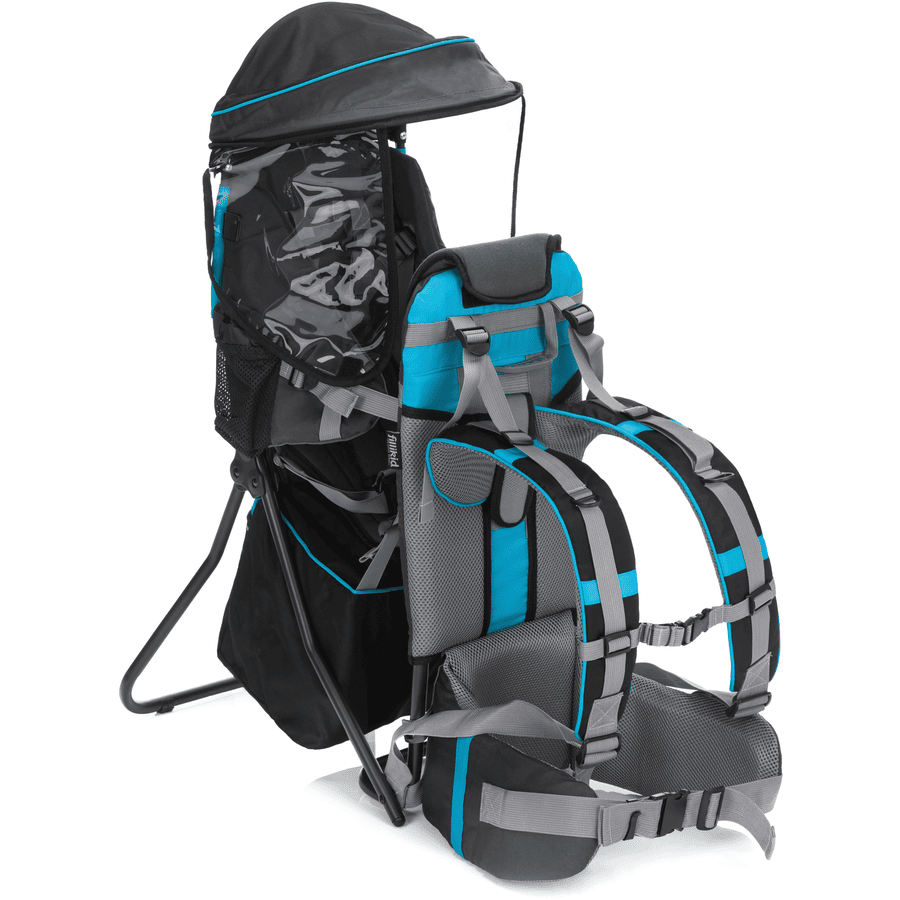 fillikid Rückentrage Explorer grau/blau