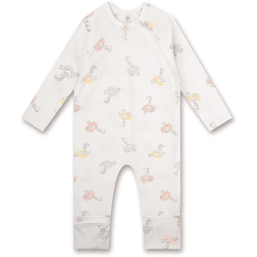 Sanetta Overall Giraffes beige