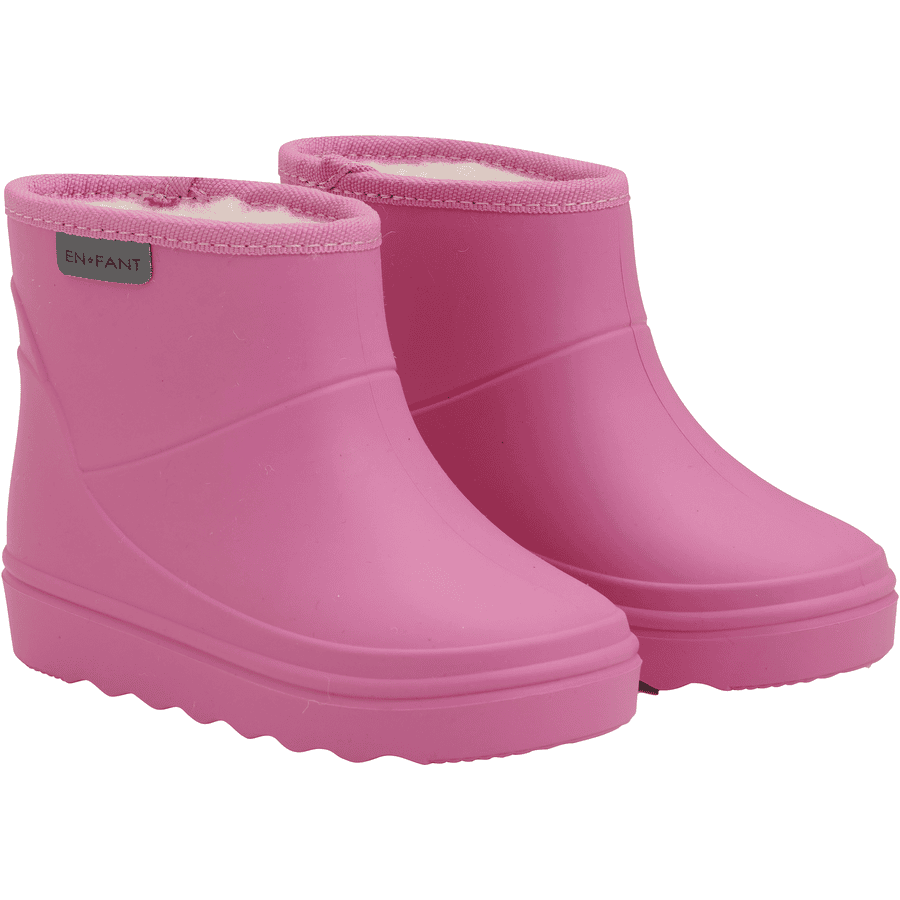 EN FANT Thermo Boots Short Solid Carmine Rose