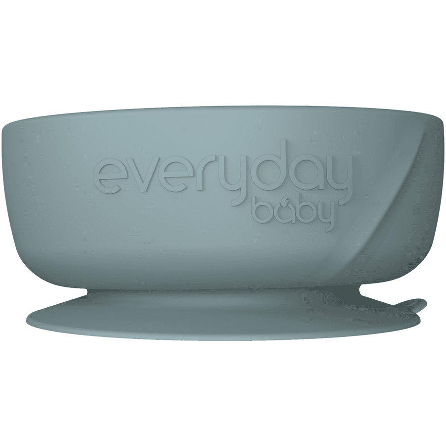 everyday Baby Ätskål med sugbotten i silikon, harmony green 