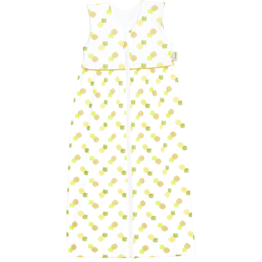 ODENWÄLDER Jersey Schlafsack Anni pineapple yellow 70cm - 130cm
