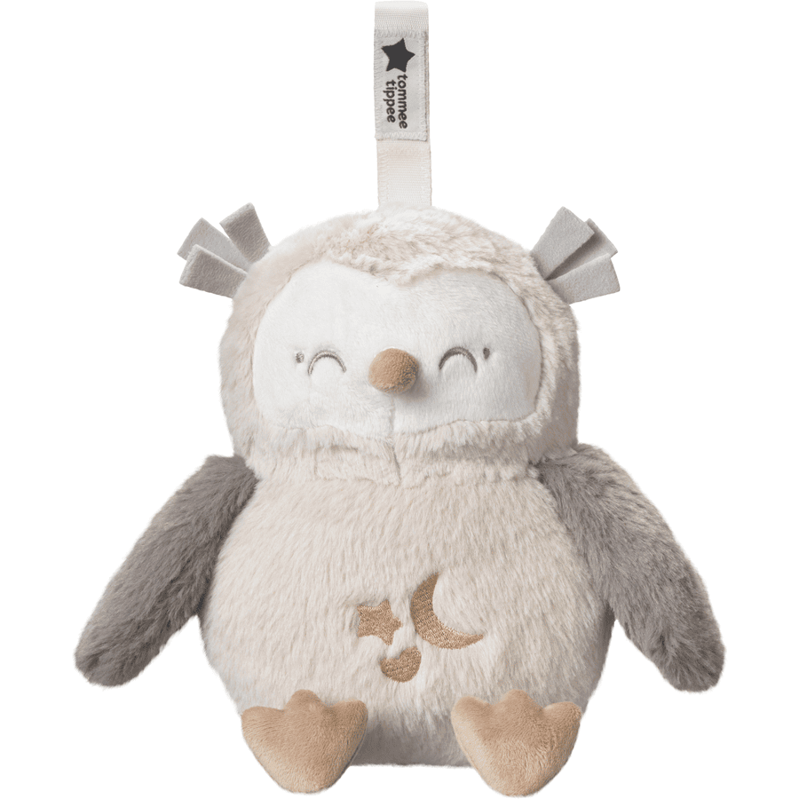 Tommee Tippee Peluche d'aide au sommeil Deluxe-Grofriend lumineuse sonore hibou Ollie