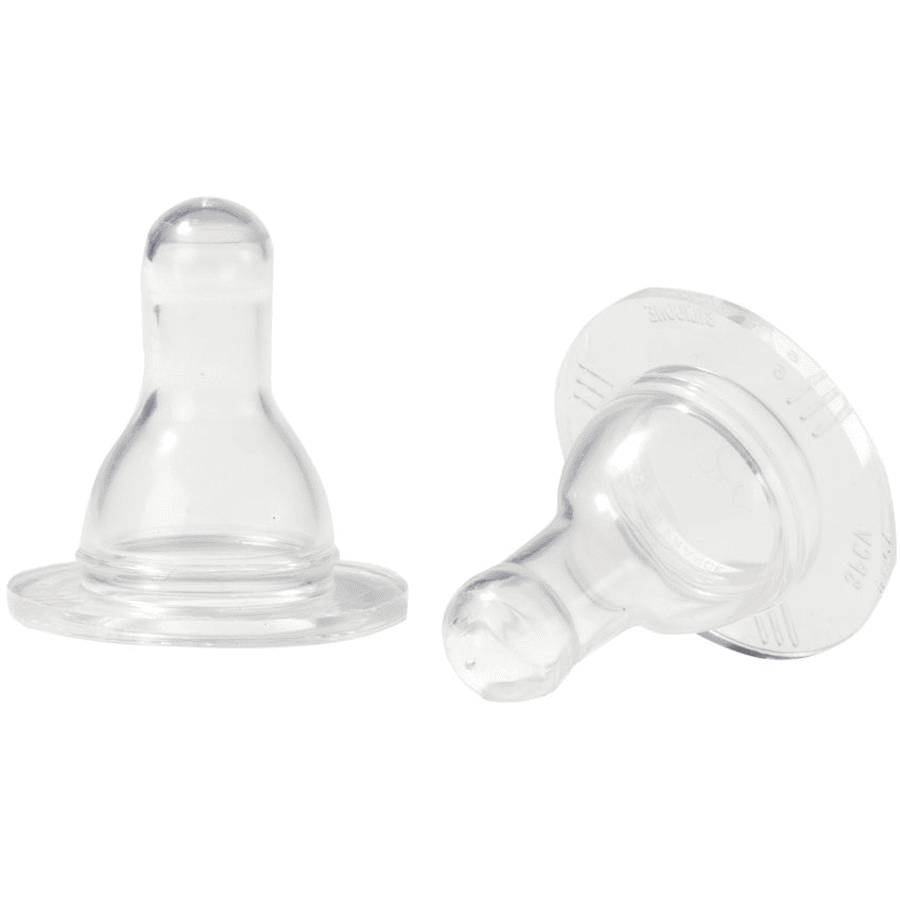 lifefactory Tétine silicone T.3 dès 6 mois lot de 2