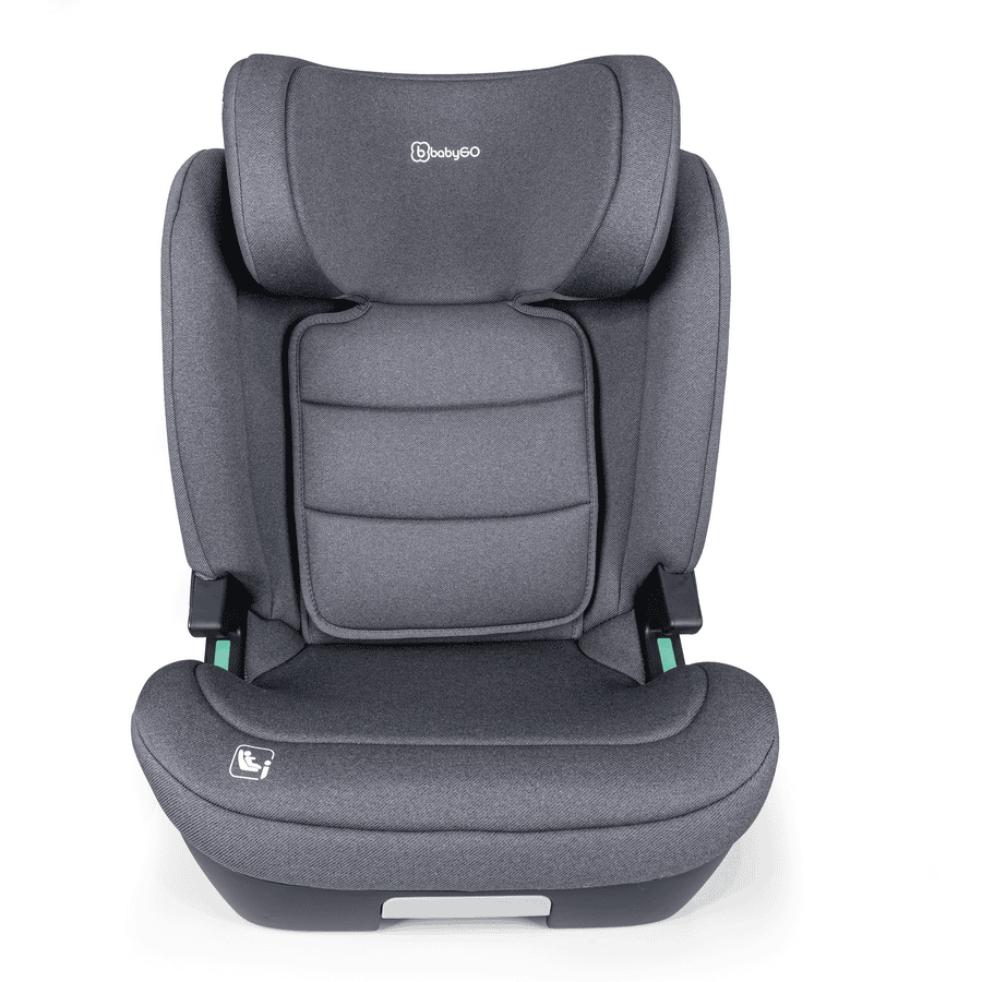 babyGO Isofix Motion Isize barnesæde grå   