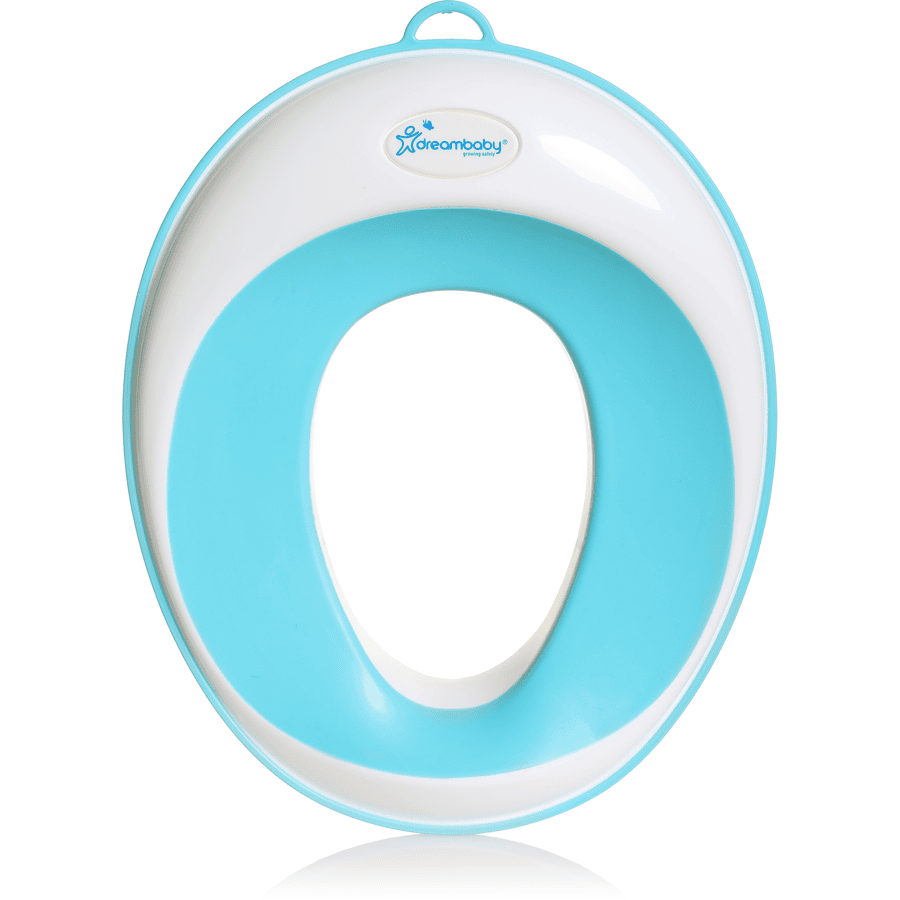 Dreambaby® Toilettensitz mit schlanken Konturren  in aqua/weiß




