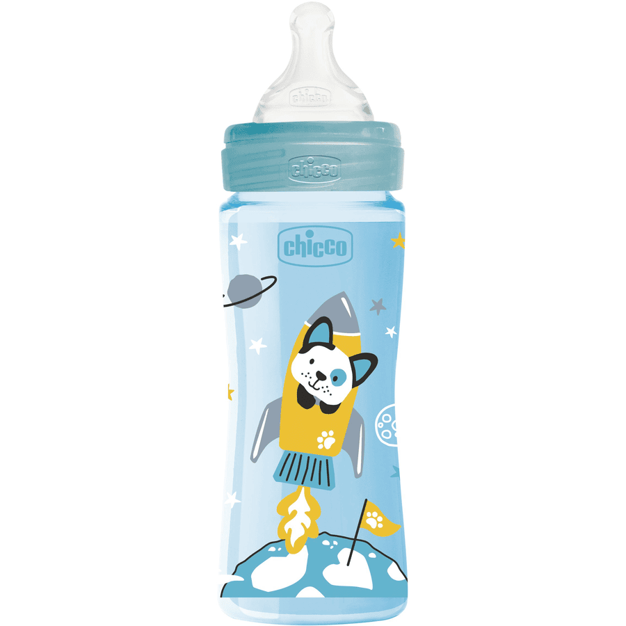 chicco Well-Being Color ed, 330ml, Snelstromend, jongen, 4M+