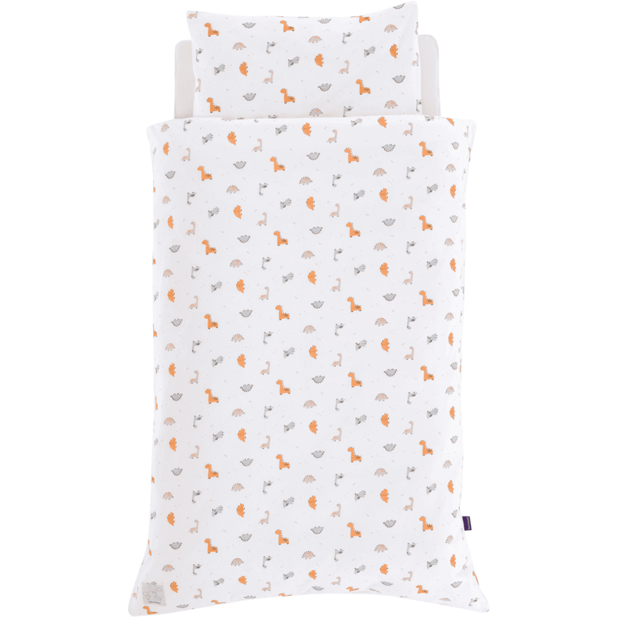 Träumeland Dinolino-sengetøy i jersey 100 x 135 cm