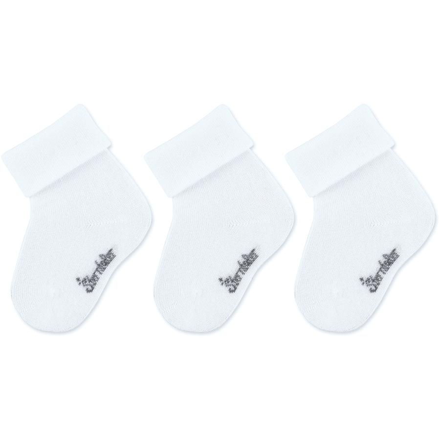 Sterntaler Vauvan sukat 3-pack Uni Valkoinen 