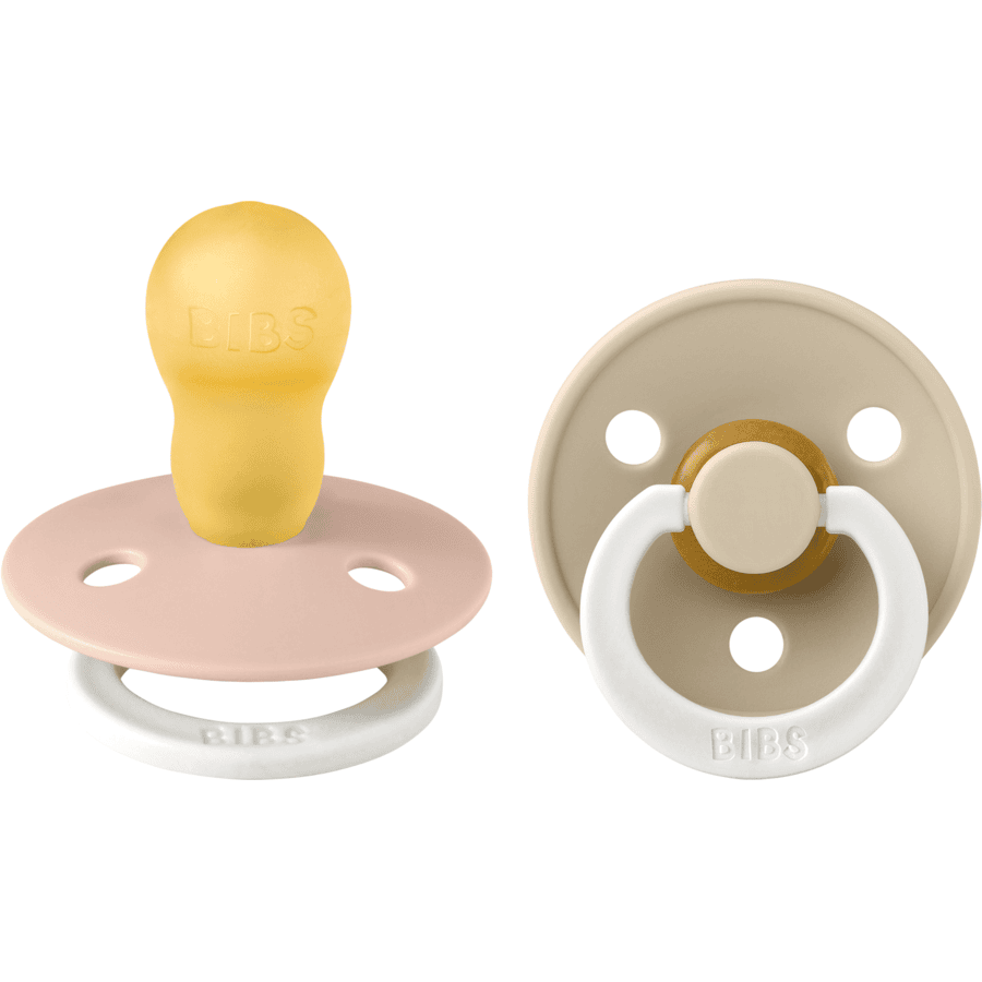 BIBS smokker Color Blush og Vanilla Glow fra 18 MOONder, 2 stk.