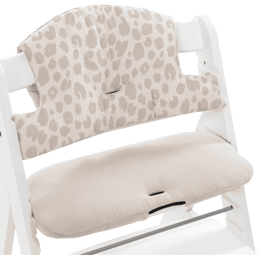 hauck Select Muslin Leo High Chair Cover Natural 