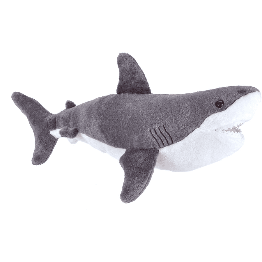 Wild Republic Knuffel Cuddle kins Grote Witte Haai