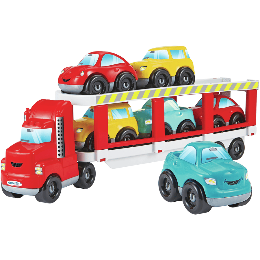 ecoiffier Jeu de briques camion transport de voitures Abrick