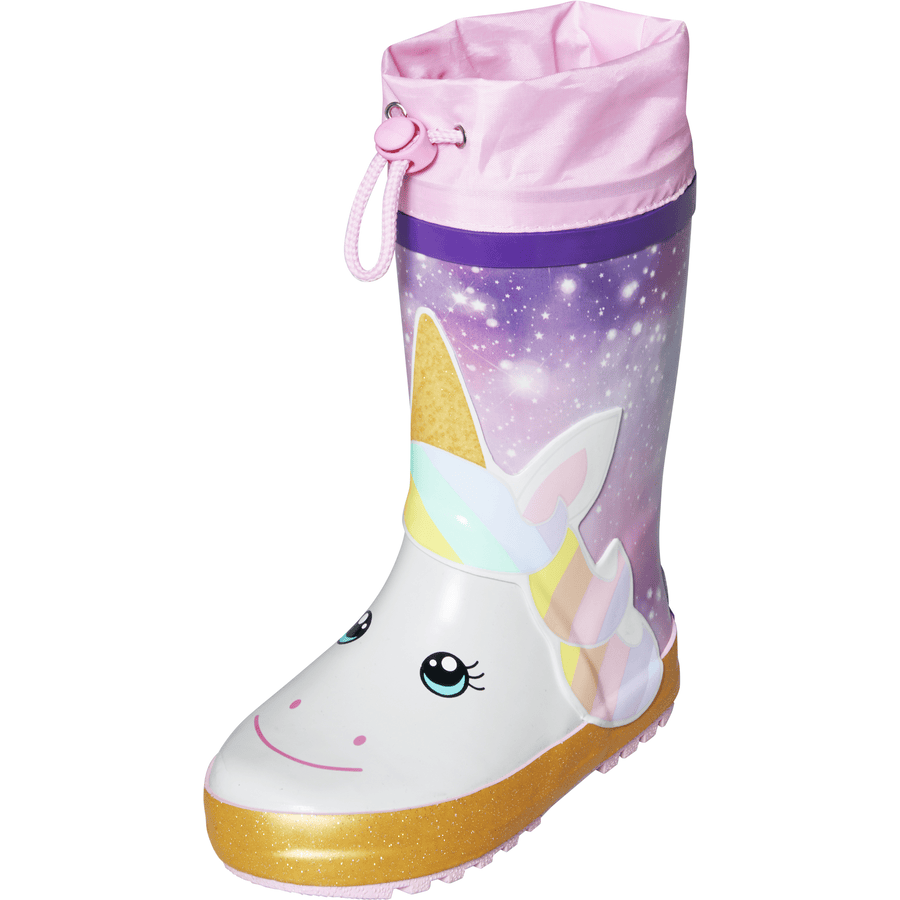 Playshoes  Wellingtons Licorne Lilas