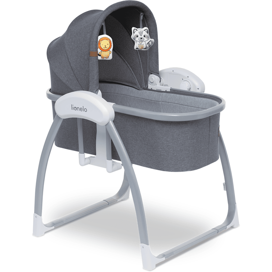 lionelo Babywiege Figgy Grey Stone