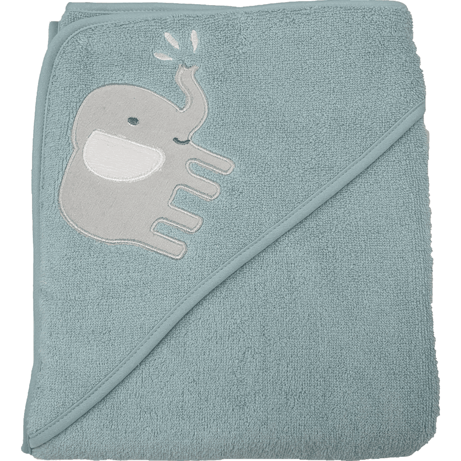 HUTTE & CO kap badhanddoek mint 100 x 100cm