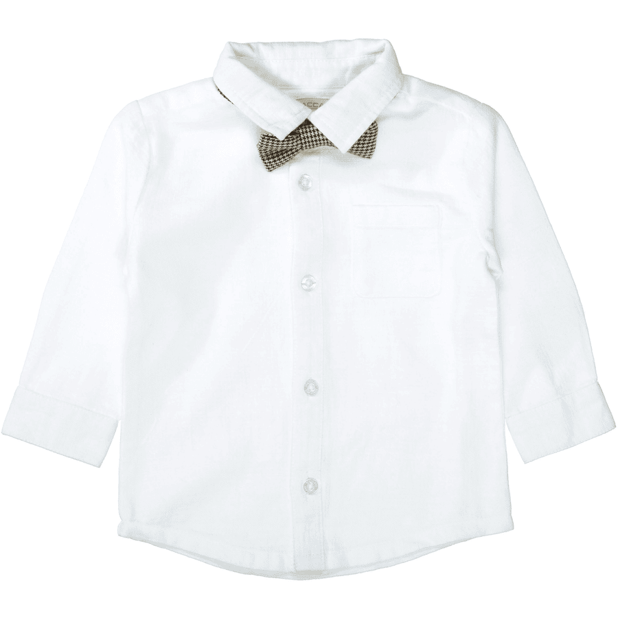 STACCATO Skjorte med sløyfe hvit