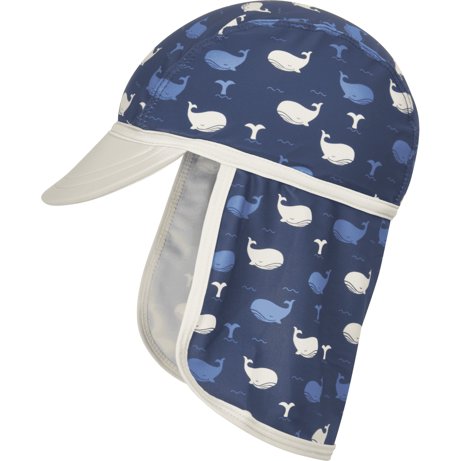 Playshoes  Cappello protezione UV balena marine 