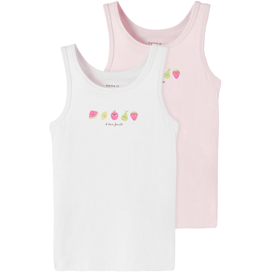 name it Tank Top 2er Pack Fruits Pink Lady