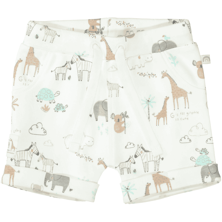 Staccato  Shorts warm white gedessineerd  