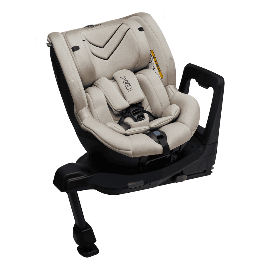 AXKID Silla de coche Spinkid i-Size Brick Melange