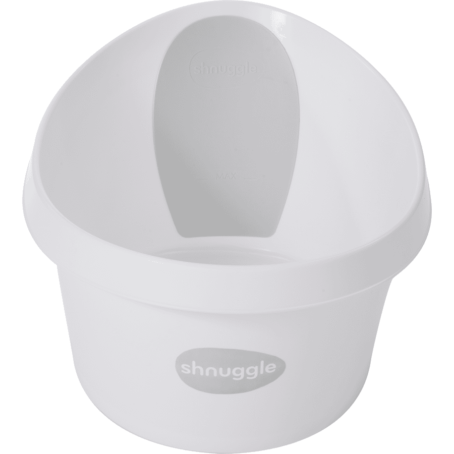shnuggle® Vasca bagnetto per bambini bianco/grigio chiaro
