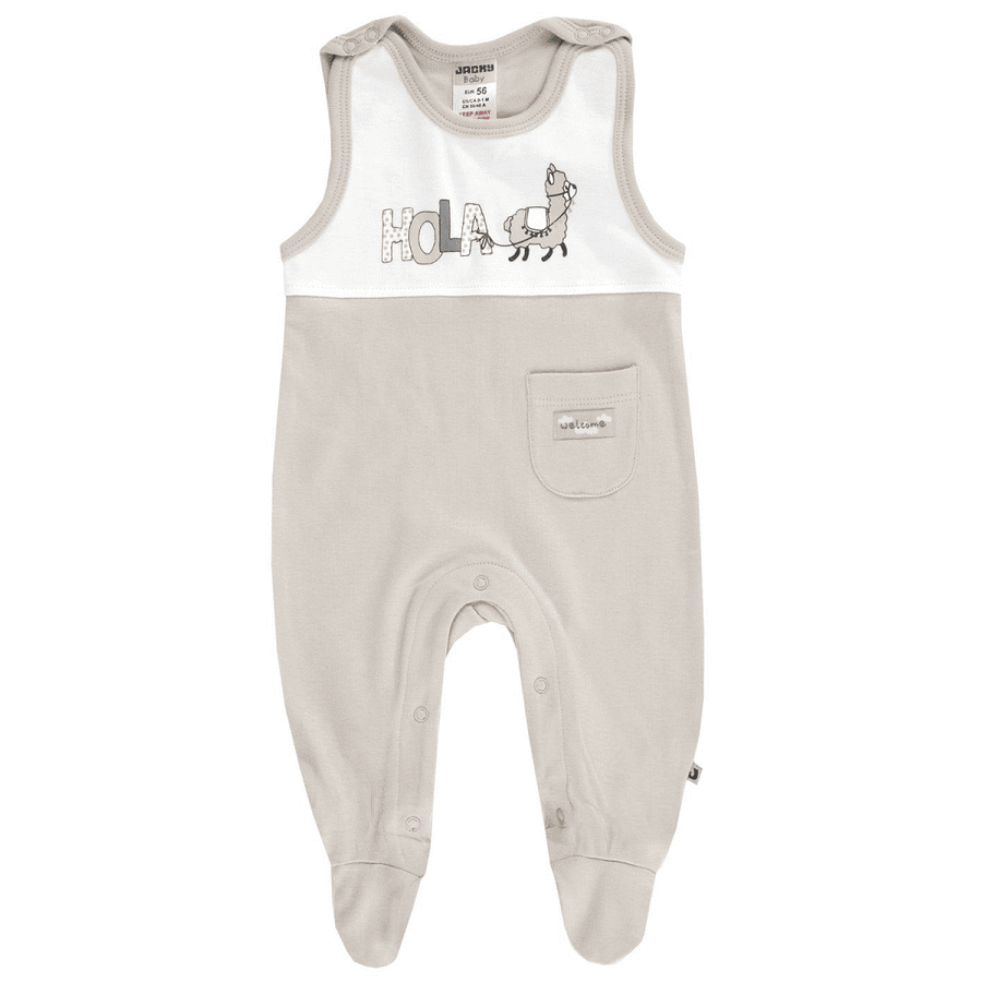 JACKY Grenouillère enfant lama Hola beige/offwhite 