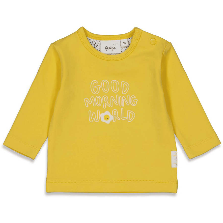 Feetje Pitkähihainen paita Egg-Cited keltainen