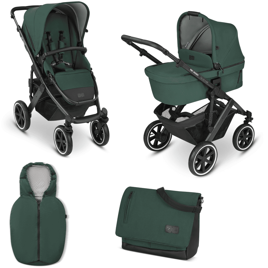 ABC DESIGN  Wózek dzięciecy Salsa 4 Air Set Basil Kolekcja 2023