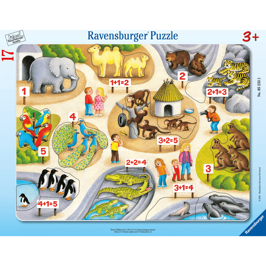 Ravensburger Ensimmäinen laskeminen viiteen 