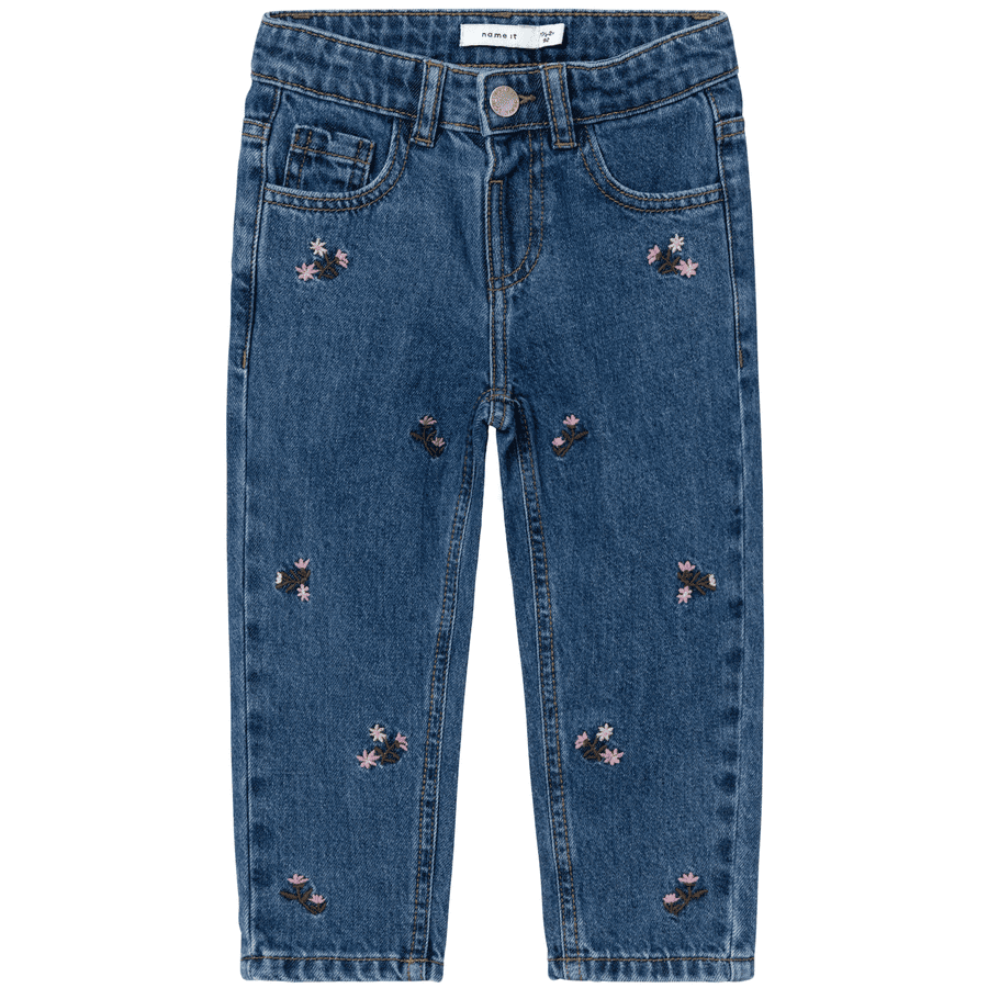 name it Formade Jeans Nmfbella Mörkblå Denim