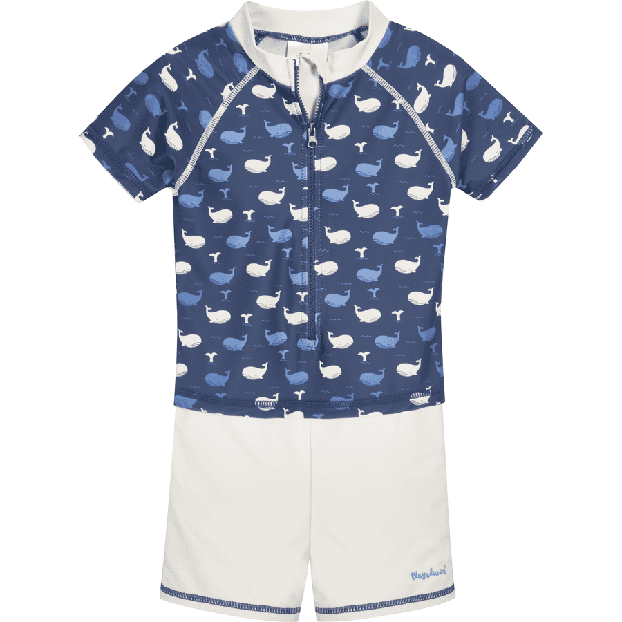 Playshoes  Protection UV une pièce baleine marine 