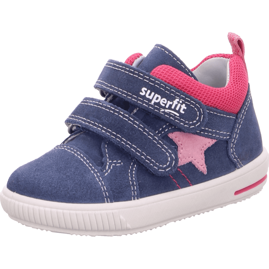 superfit Girls Scarpa bassa Moppy, blu/rosa 