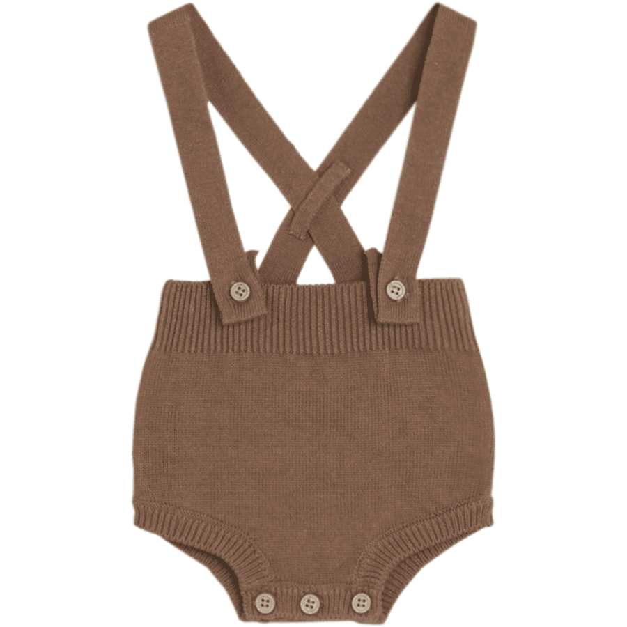 Hust & Claire Gebreide Romper Malone Mocca