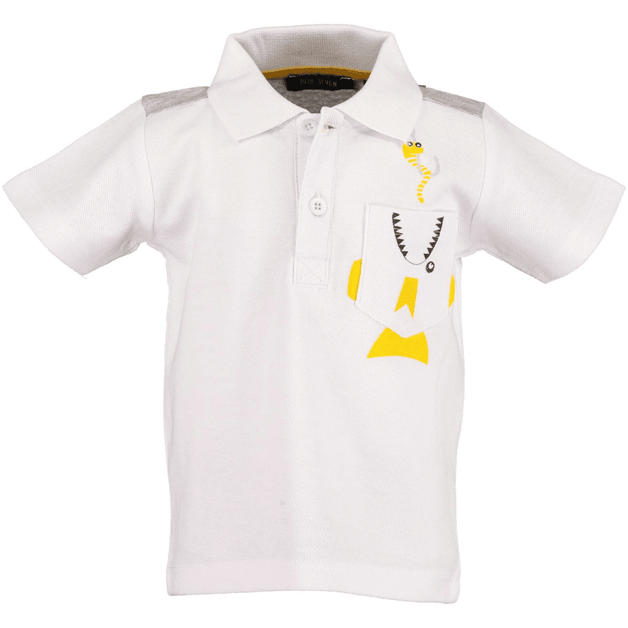 BLUE SEVEN Boys Poloshirt White