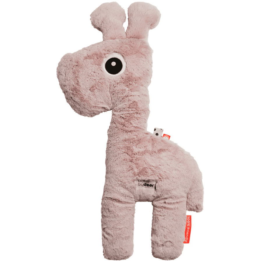 Done by Deer™ Kuscheltier Cuddle Friend Giraffe Raffi, rosa