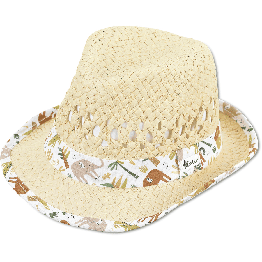 Sterntaler Słomkowy kapelusz Safari sand 