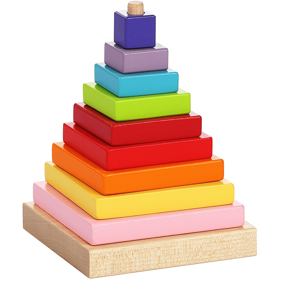 Cubika Toys Träleksaker Pyramide 