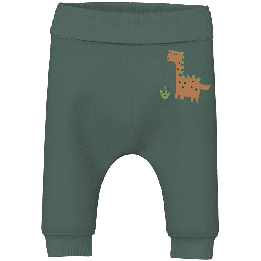 name it Nbmvonne Pantalones de chándal oscuros Forest 