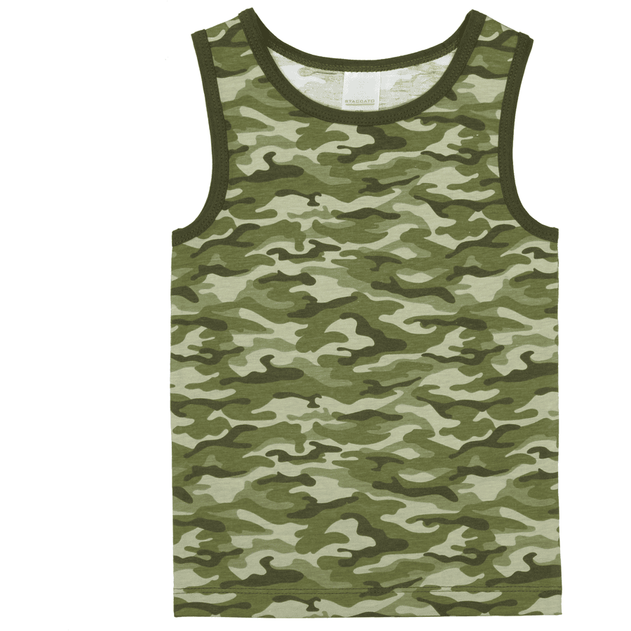 STACCATO  Oksel shirt camouflage gedessineerd