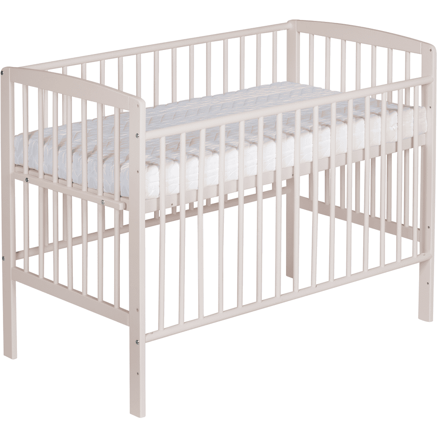 Schardt Micky Plus co-sleeper bed karaat beige gelakt