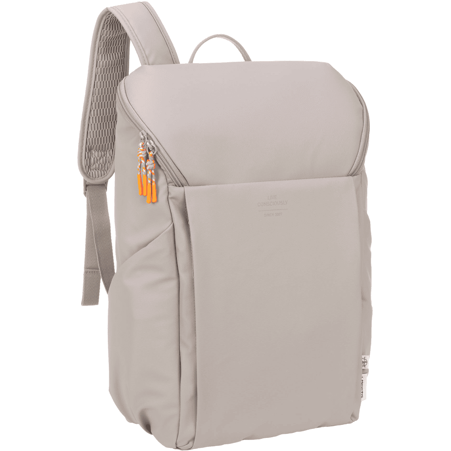 LÄSSIG Backpack Mochila cambiador Slender Up topo